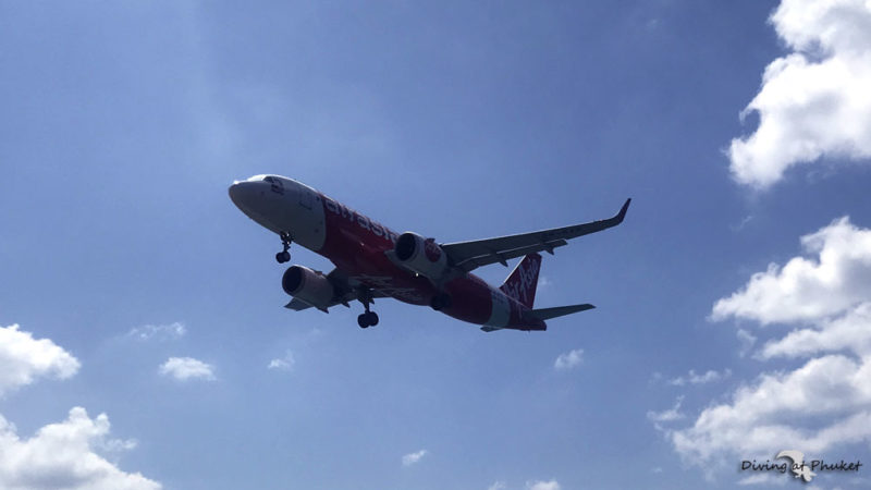 プーケット空港付近