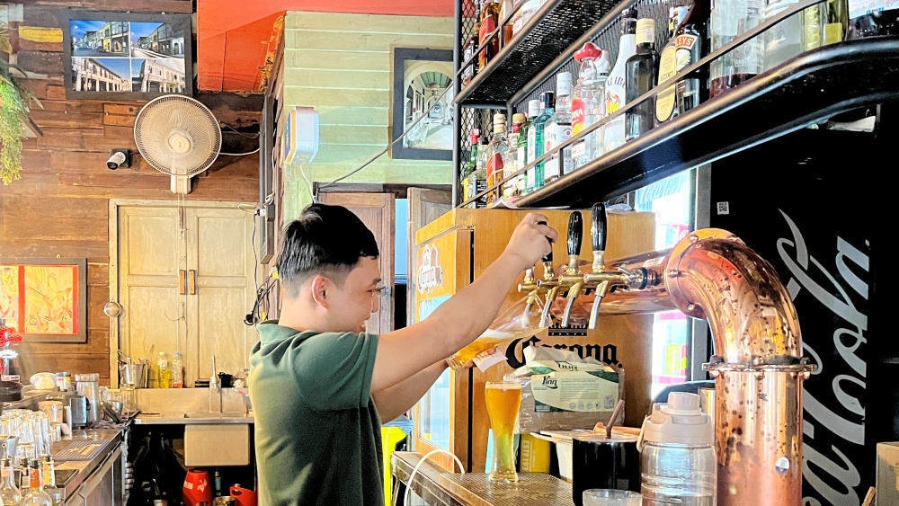 プーケットオールドタウン おすすめレストラン 生ビール